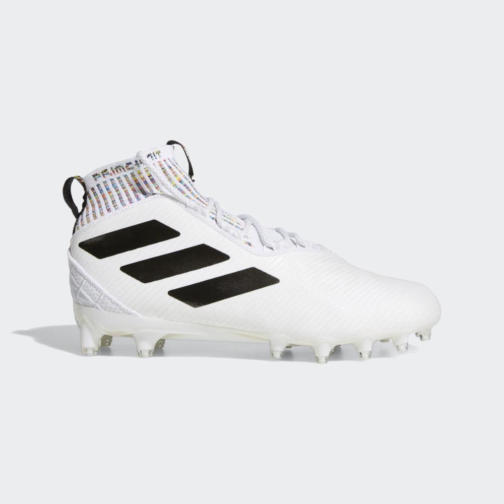 Ghete Fotbal Adidas Freak Ultra Barbati Romania - Albi/Negrii/Gri EE4665